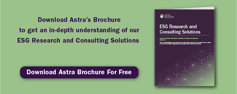 Download Astra's ESG Solutions Brochure for free